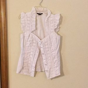 MyMichelle white blouse